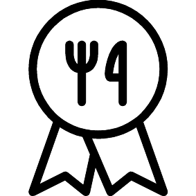 Eating Award-Abzeichen